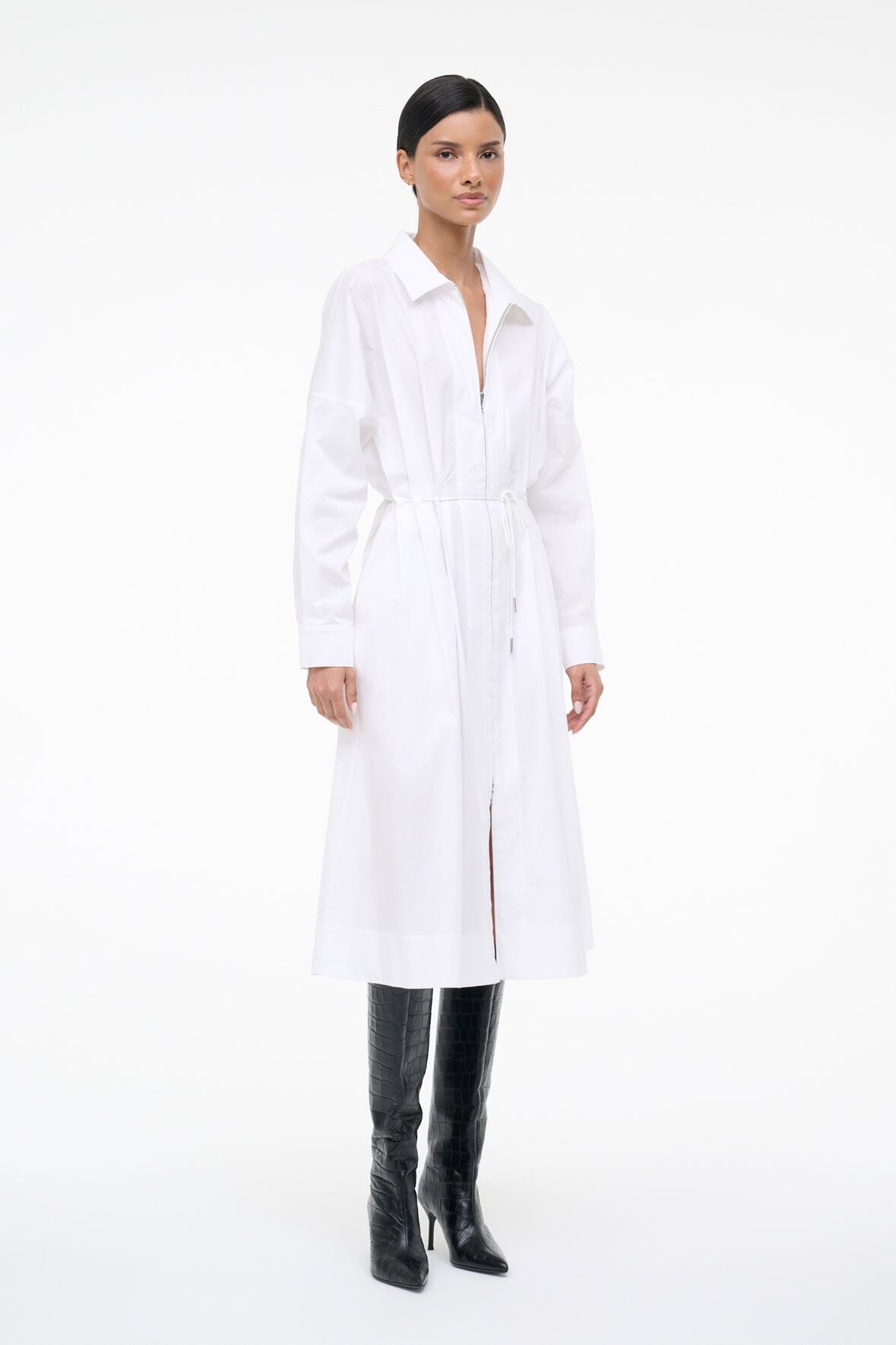 CHI MIDI DRESS | WHITE