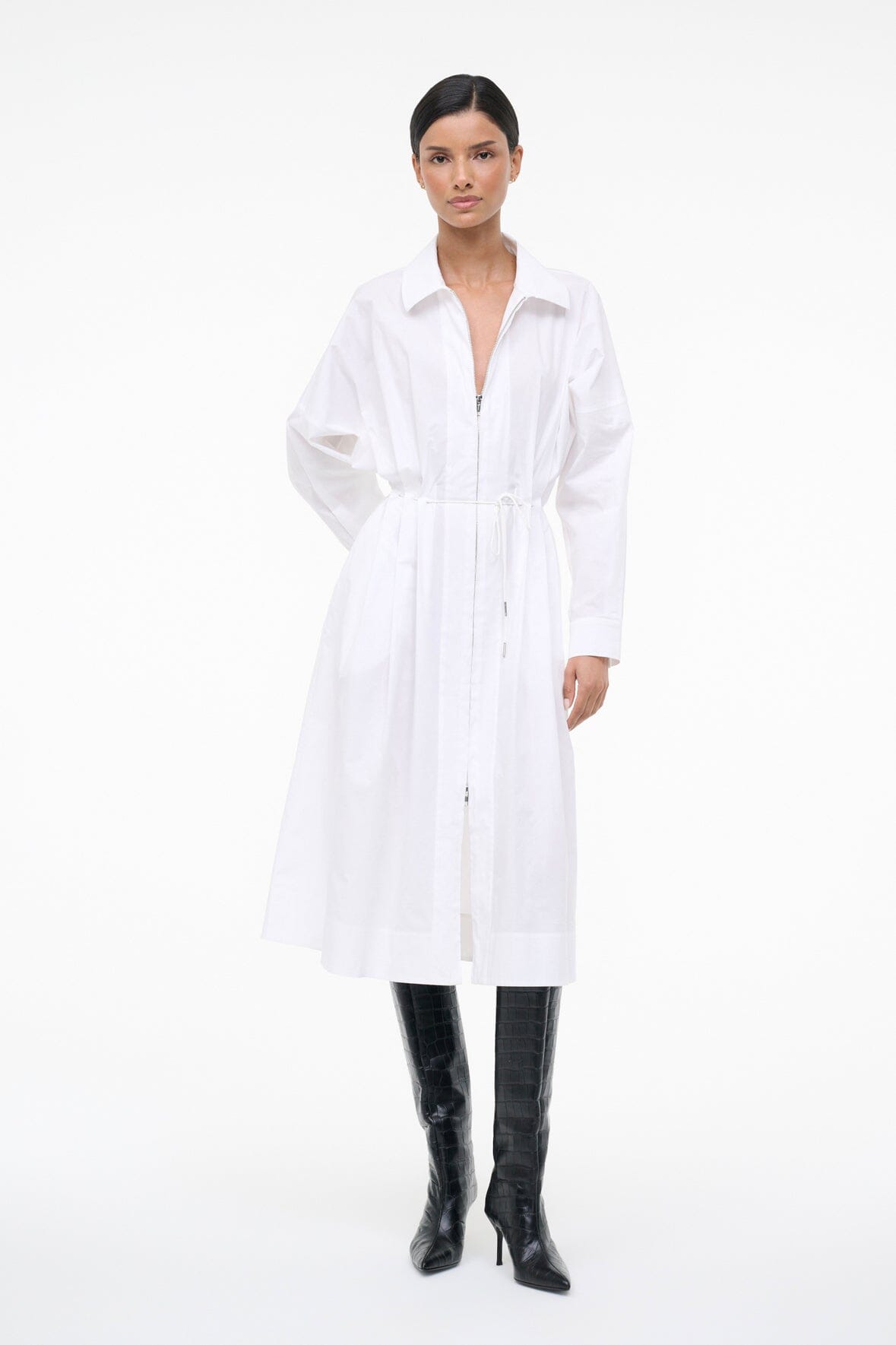 CHI MIDI DRESS | WHITE