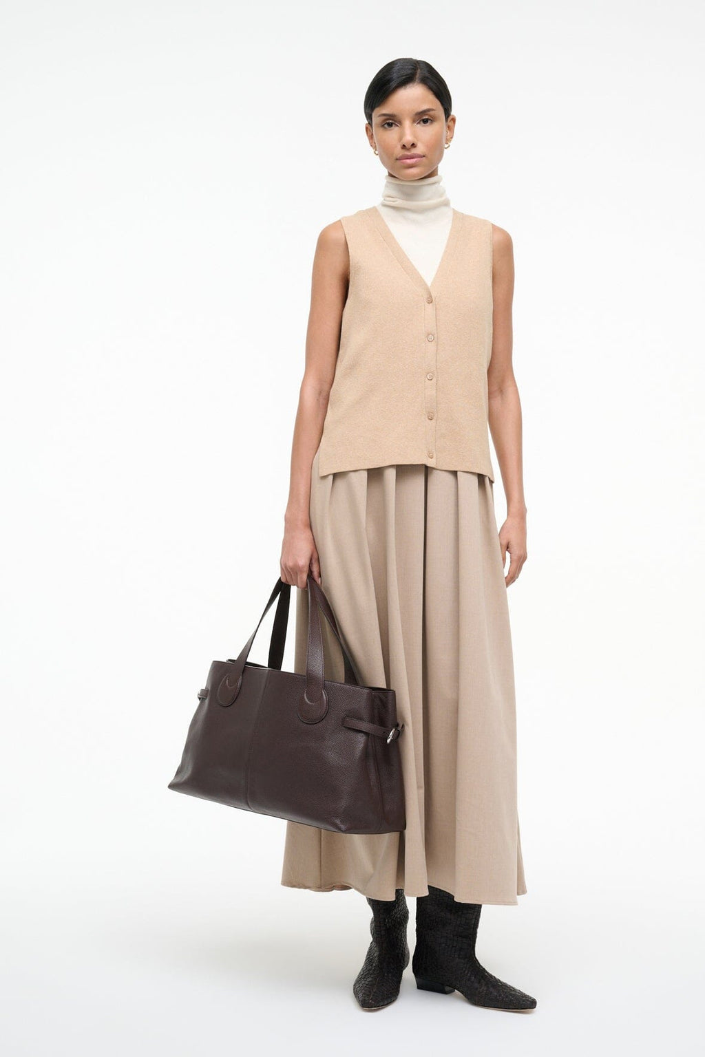 MADELINE DRESS | WHEAT