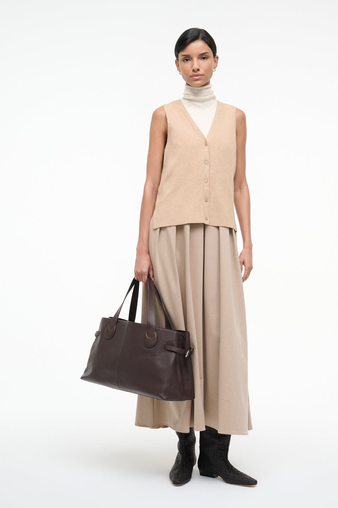 MADELINE DRESS | WHEAT