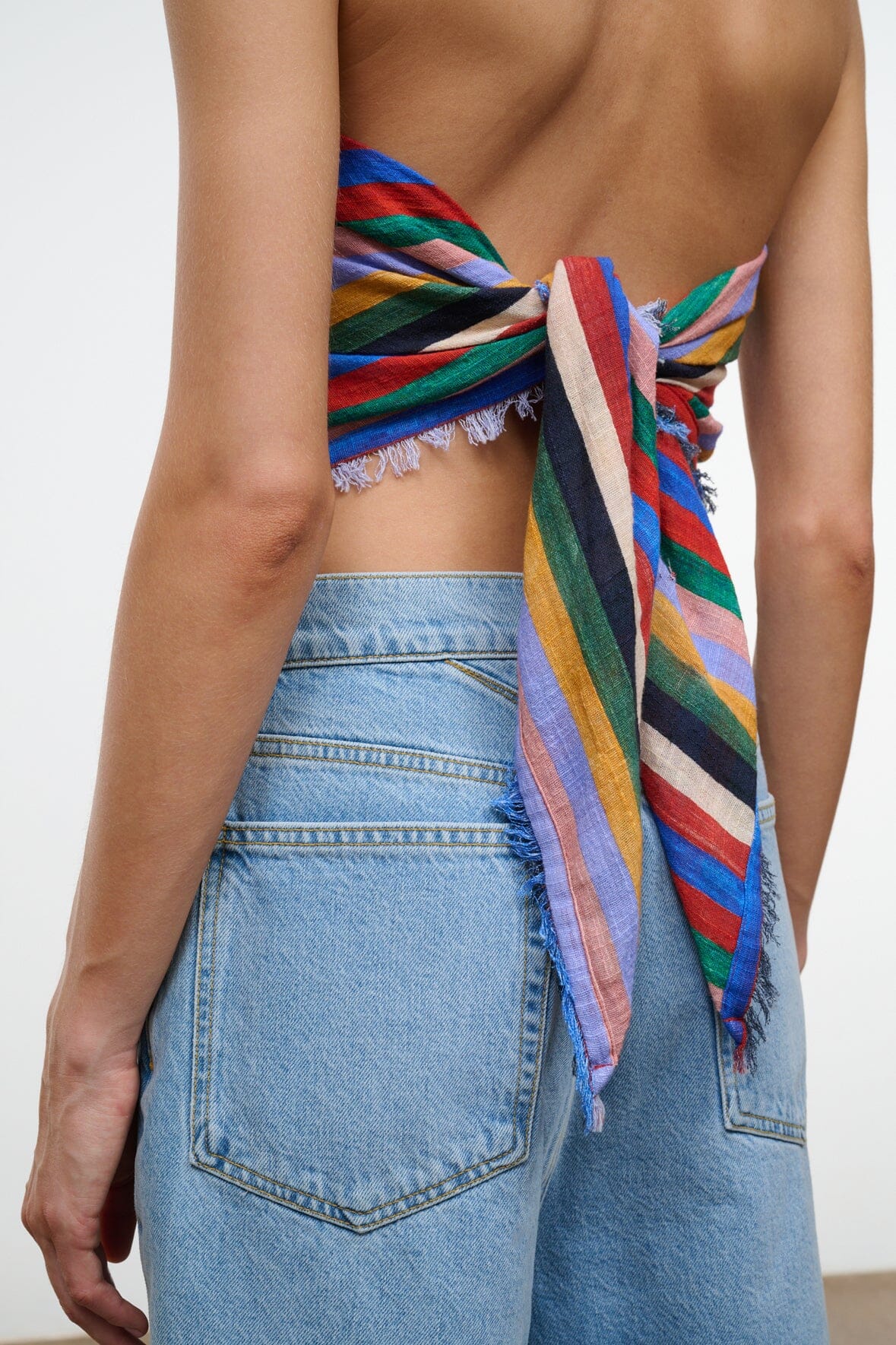 SONYA SCARF | ARTIST STRIPE