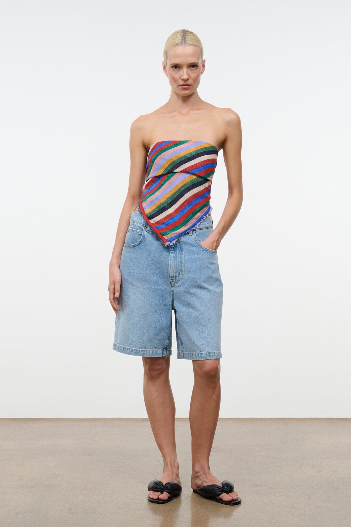 SONYA SCARF | ARTIST STRIPE