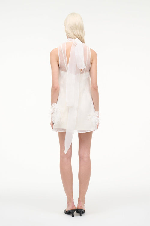 ALBEE MINI DRESS | WHITE