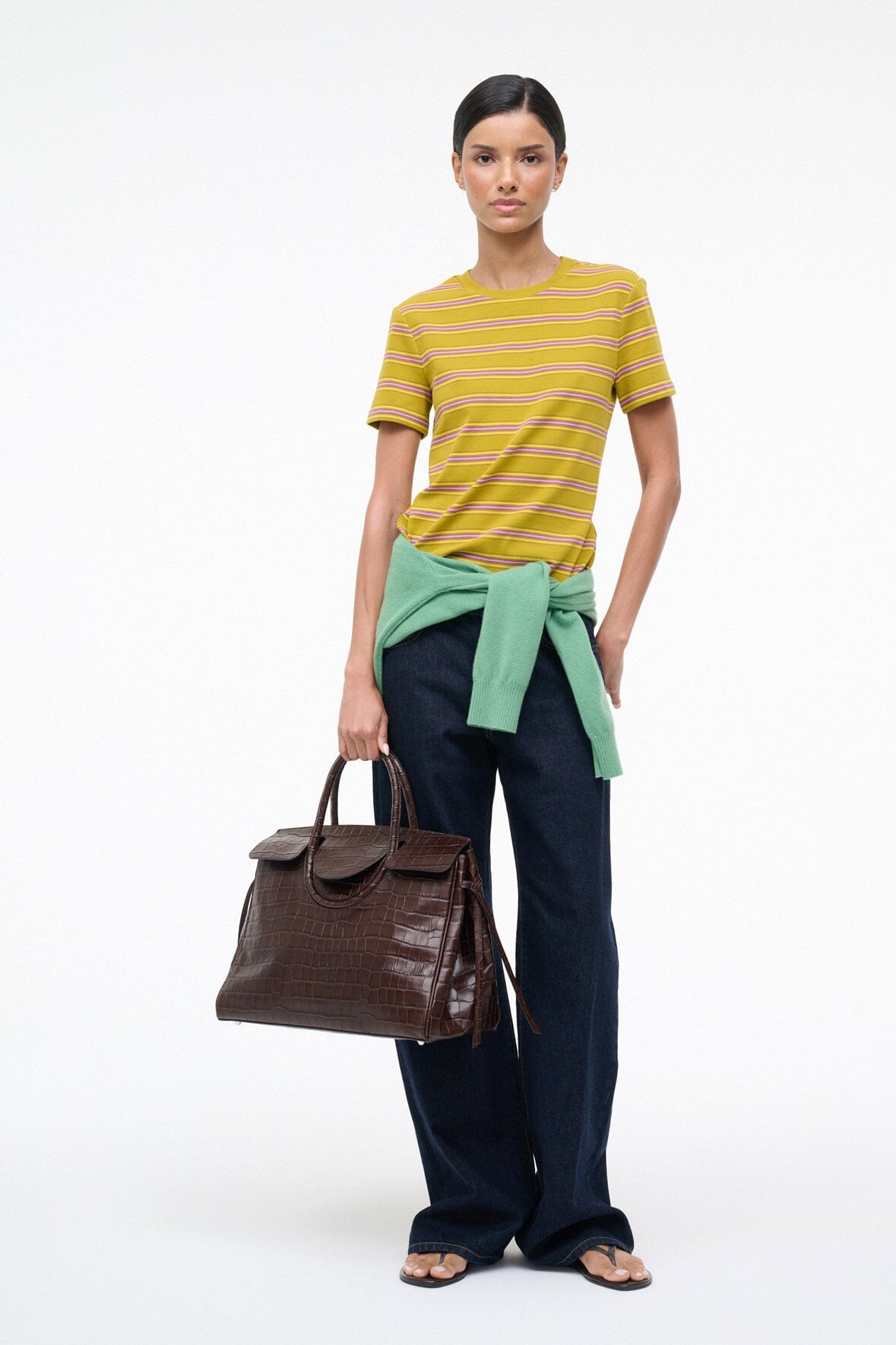 WEEKEND CREW TEE | BAJA STRIPE