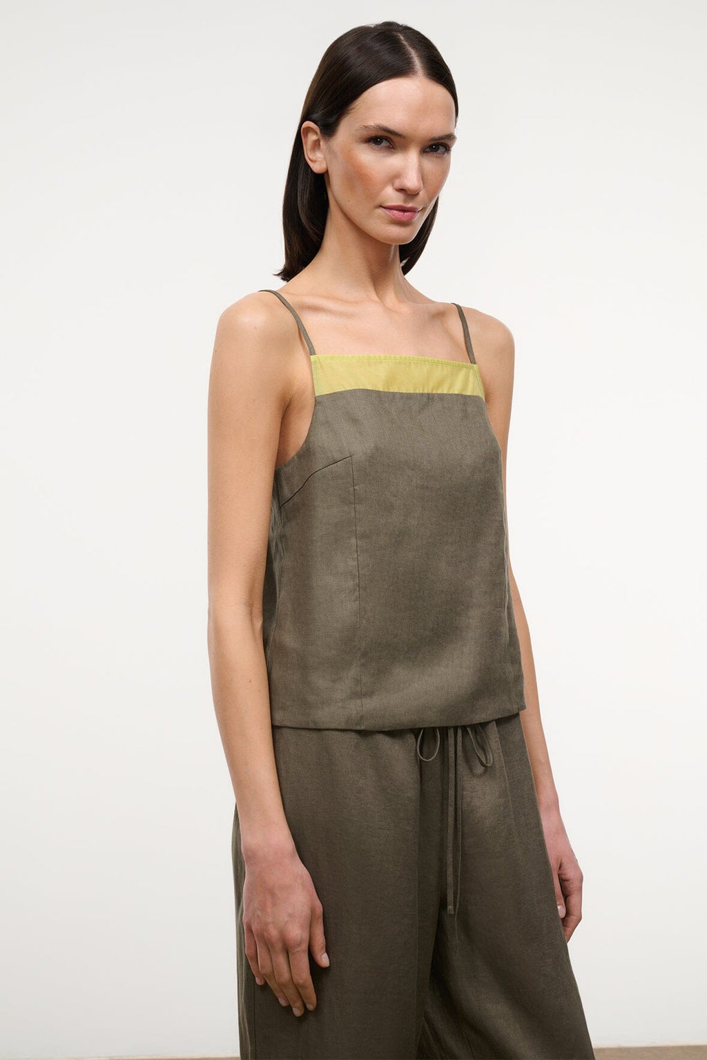 MAISIE LINEN TOP | PALO VERDE