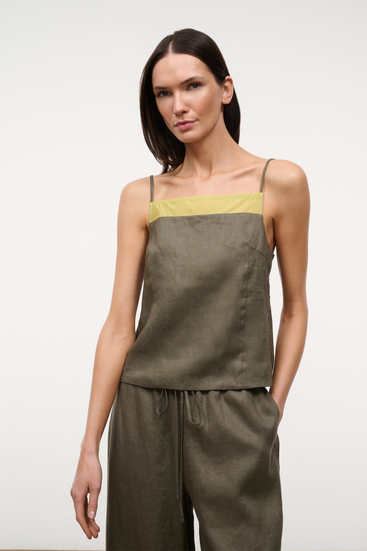 MAISIE LINEN TOP | PALO VERDE