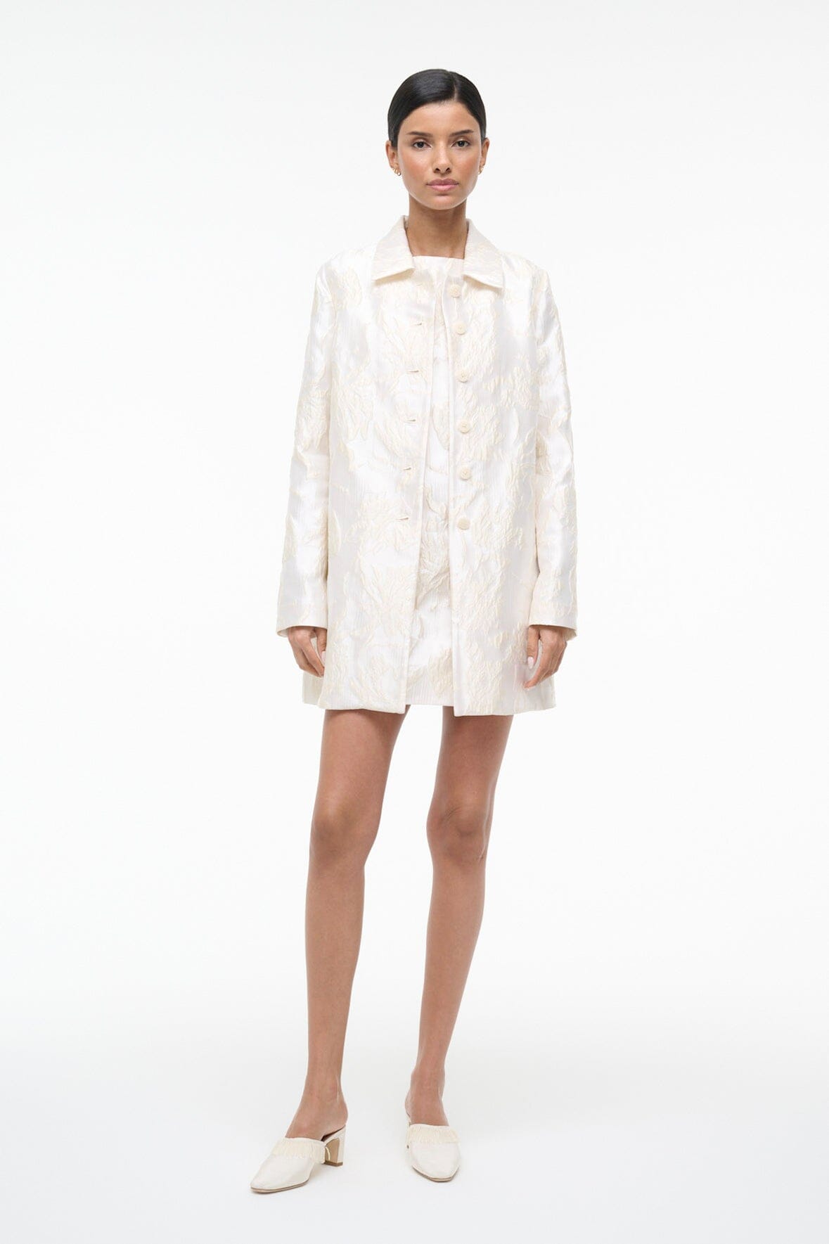 HALTON JACKET | BOTANICA IVORY
