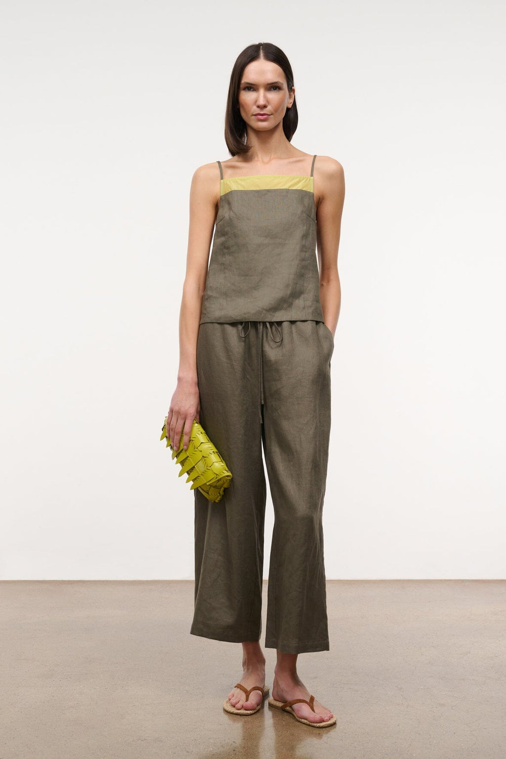 MAISIE LINEN TOP | PALO VERDE