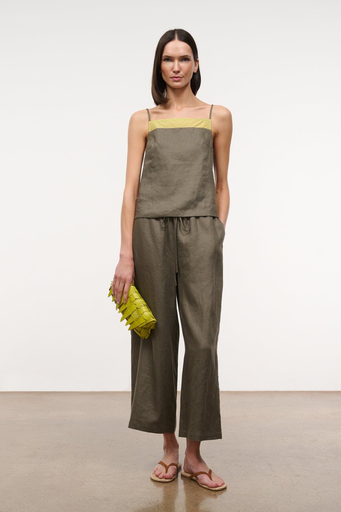 MAISIE LINEN TOP | PALO VERDE