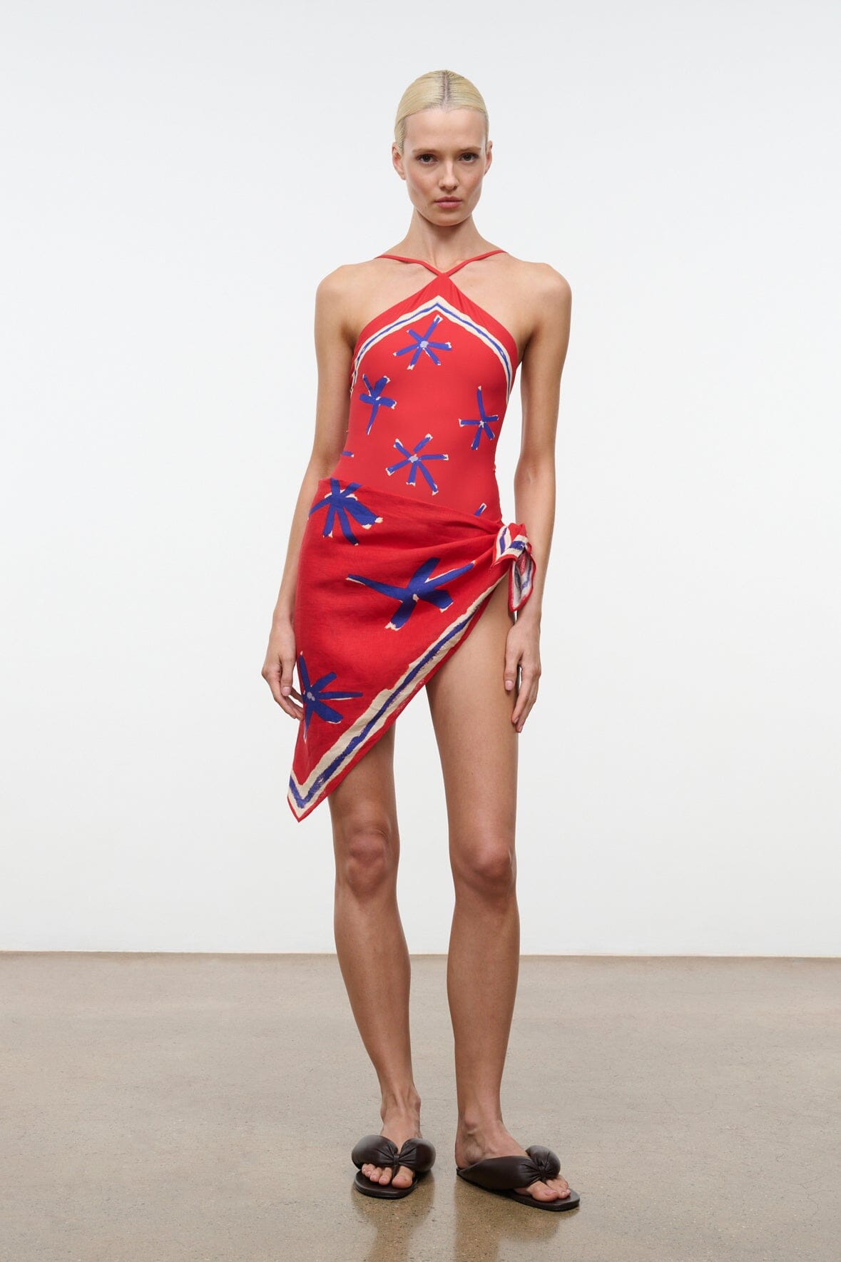 CADENCE ONE PIECE | PAINTED FOULARD