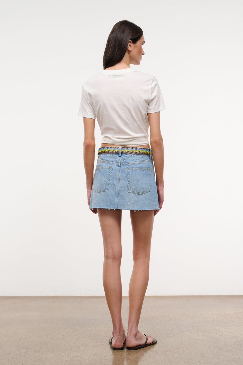 BECK MINI SKIRT | SURFER BEADED