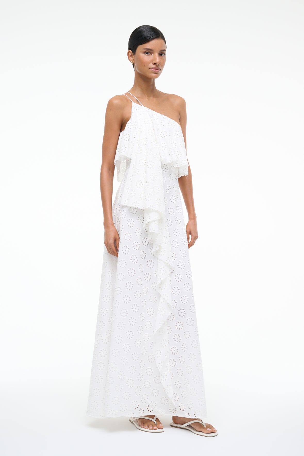 ISA DRESS | WHITE EYELET