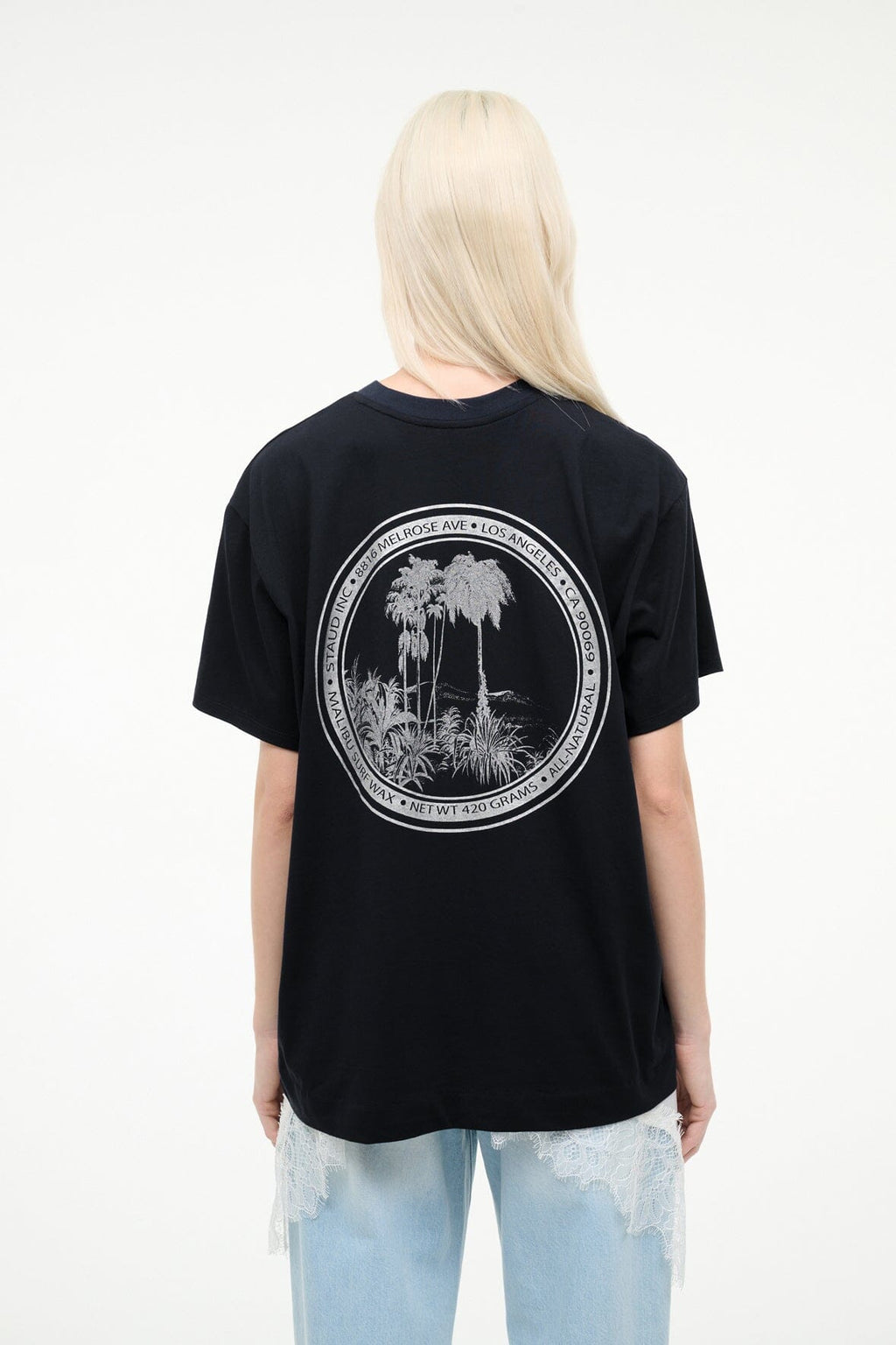 NEWPORT OVERSIZED TEE | GOOD VIBES