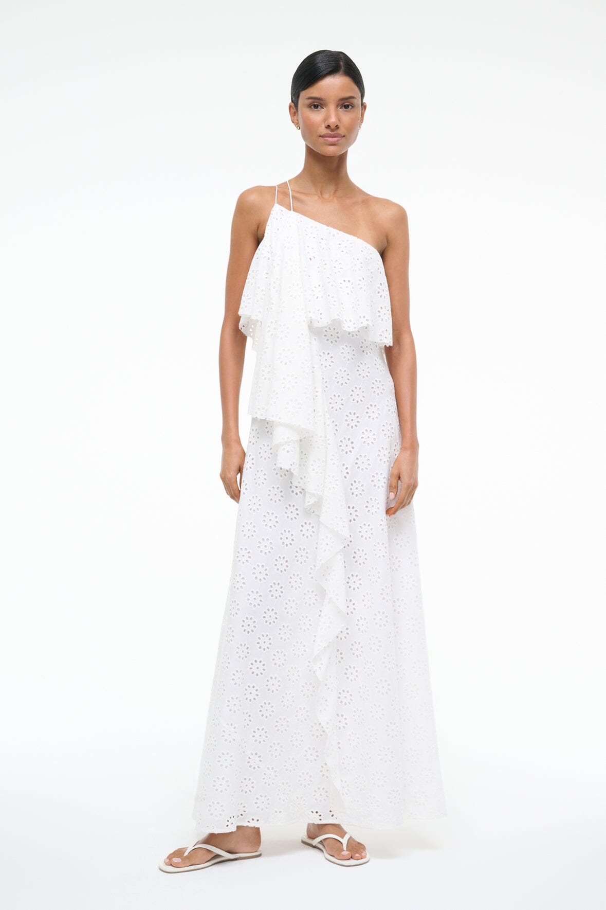 ISA DRESS | WHITE EYELET