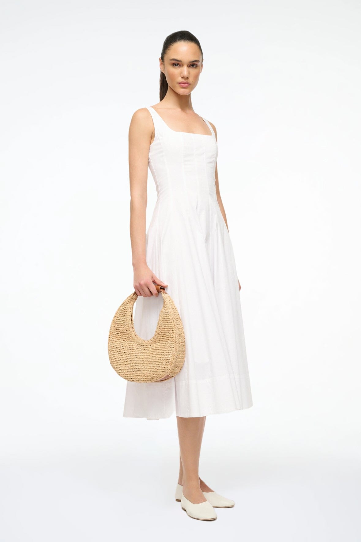 MOON RAFFIA BAG | NATURAL RAFFIA