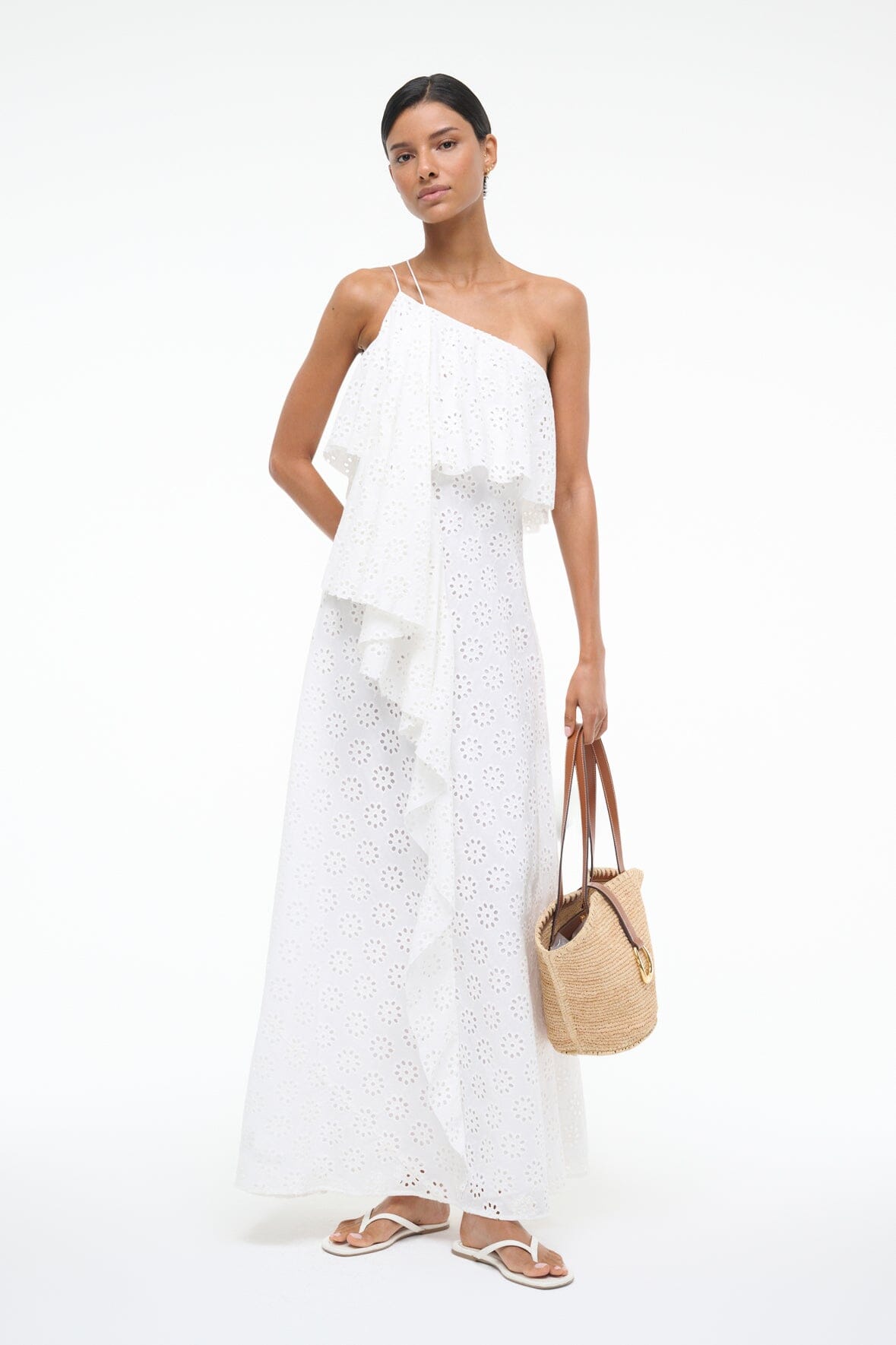 ISA DRESS | WHITE EYELET