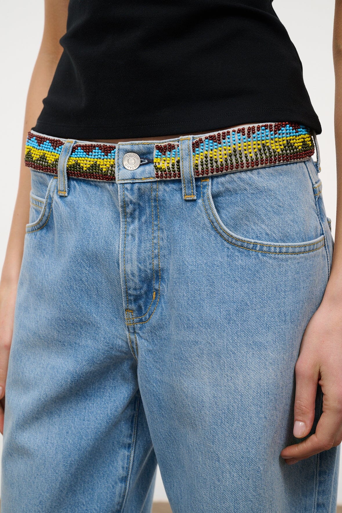 GUS BEADED RELAXED JEAN | SURFER