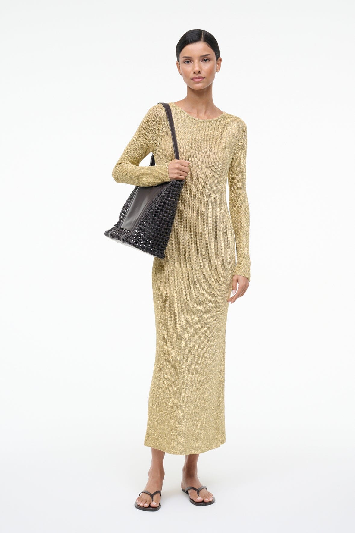 NIKITTA DRESS | GOLD