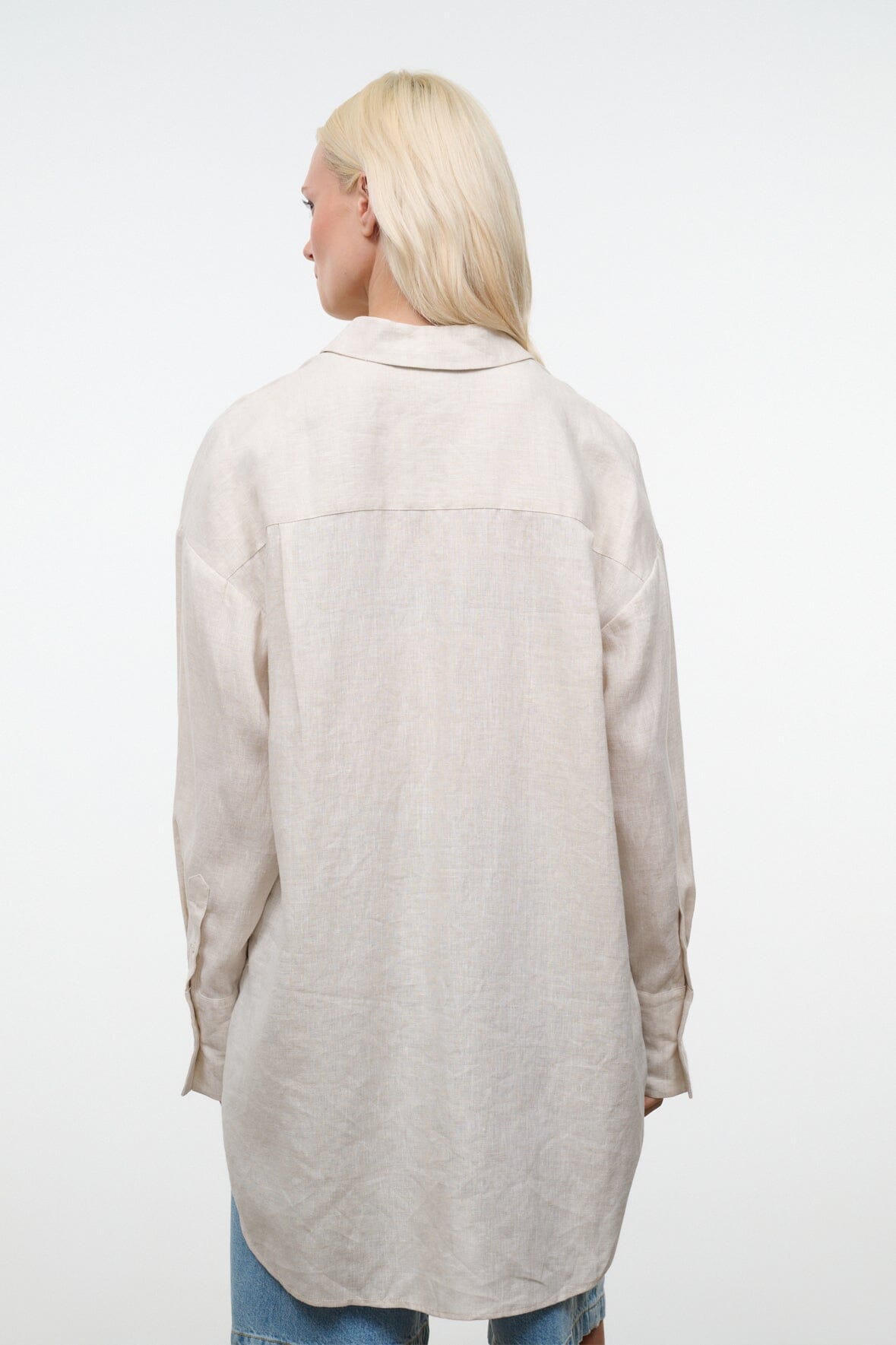 SANDBAR LINEN TOP | NATURAL