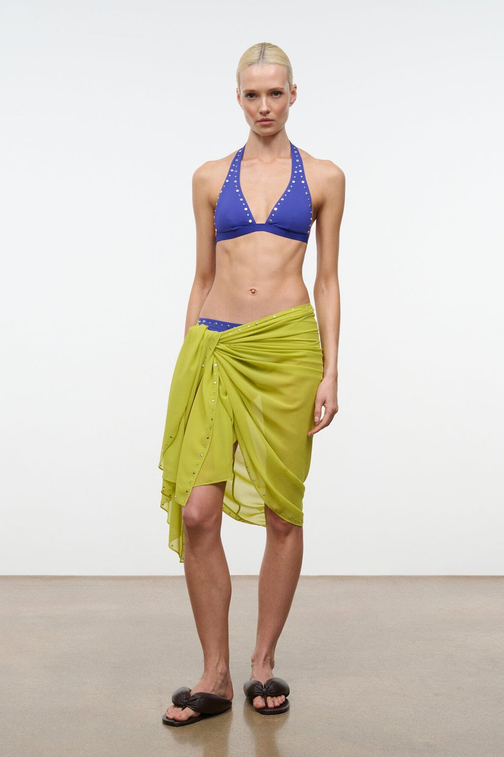 INLET SARONG | CITRON STUDS