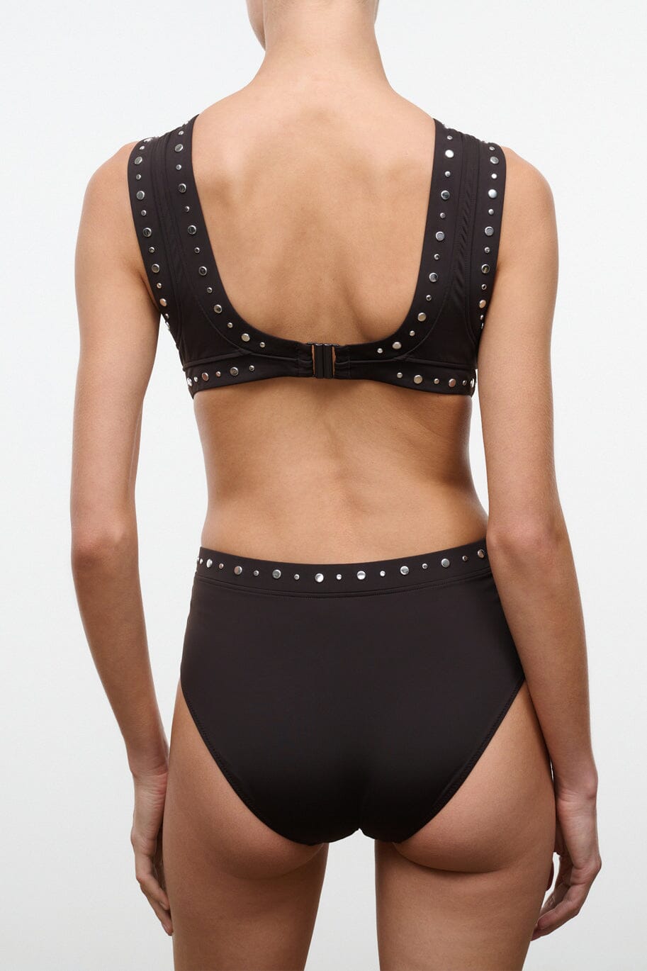 DOLCE ONE PIECE | ESPRESSO STUDS