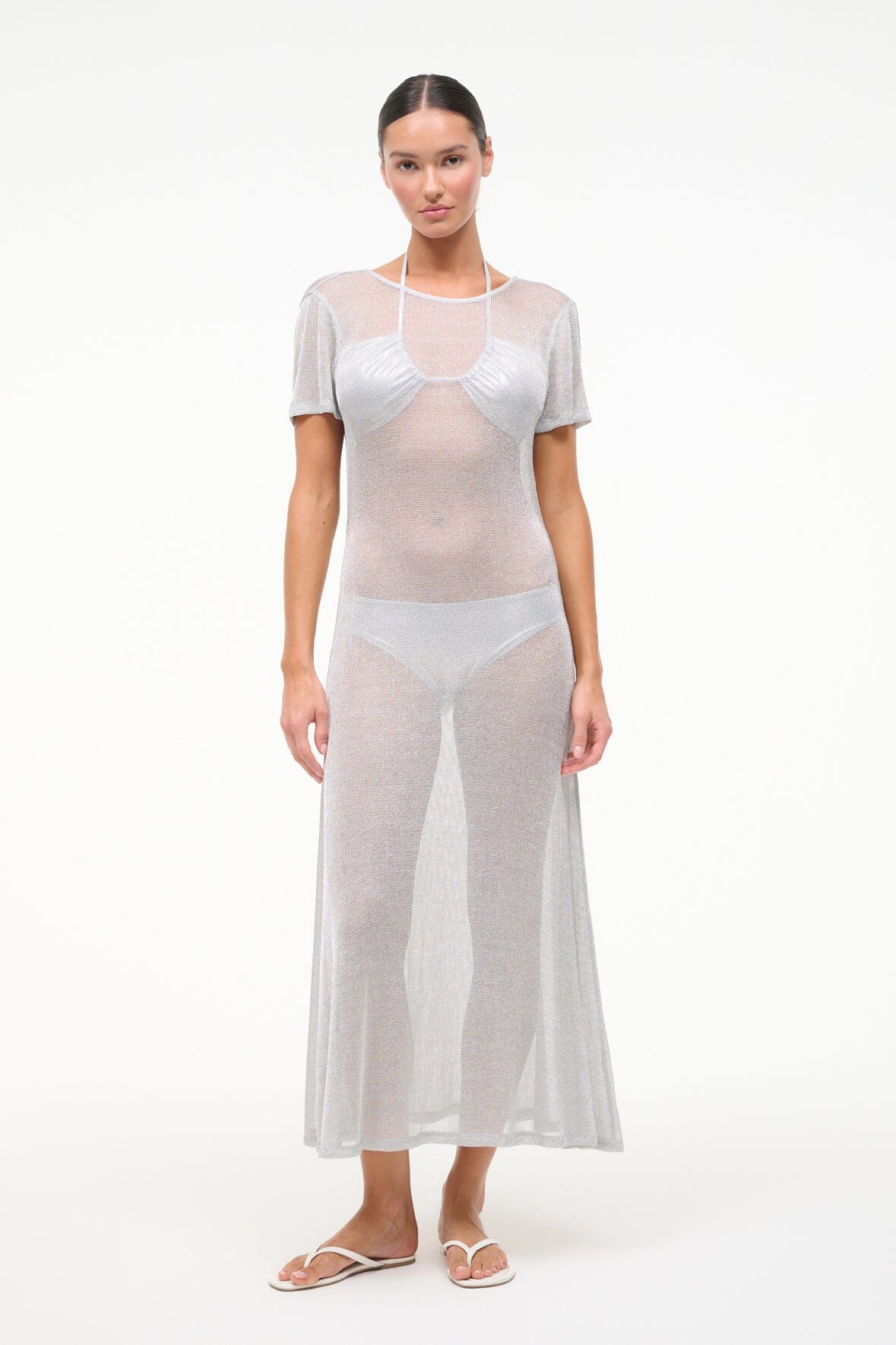 ZINC DRESS | SILVER