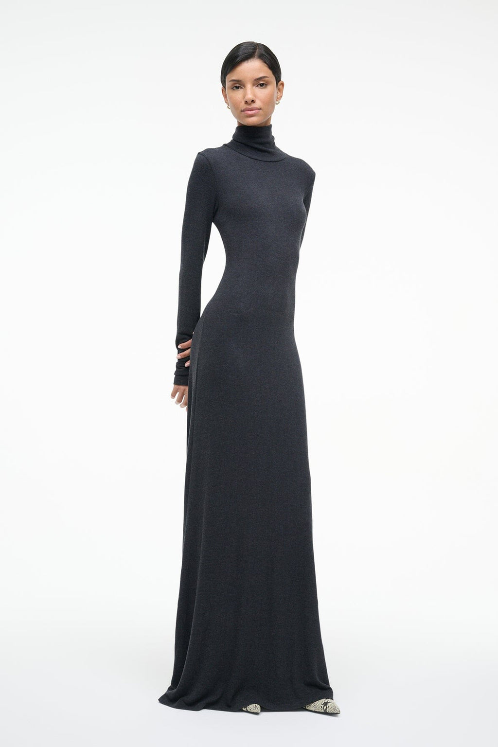 VANYA DRESS | CHARCOAL