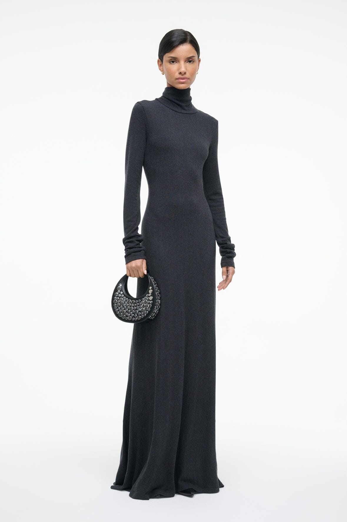 VANYA DRESS | CHARCOAL