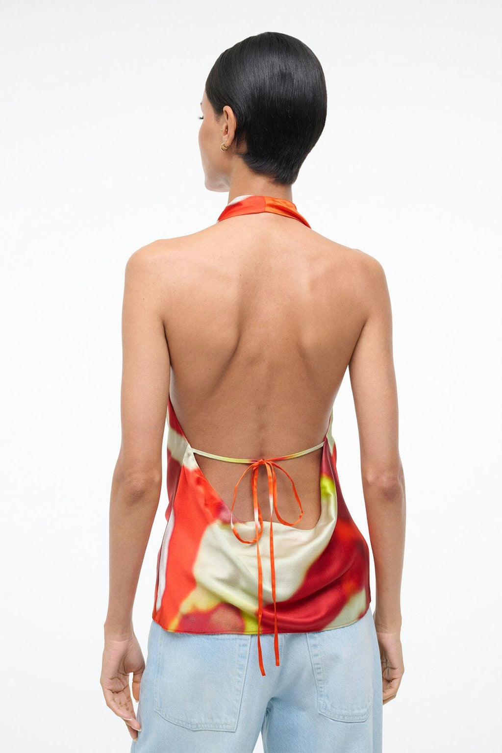 LIORA SILK TOP | RED ZONE