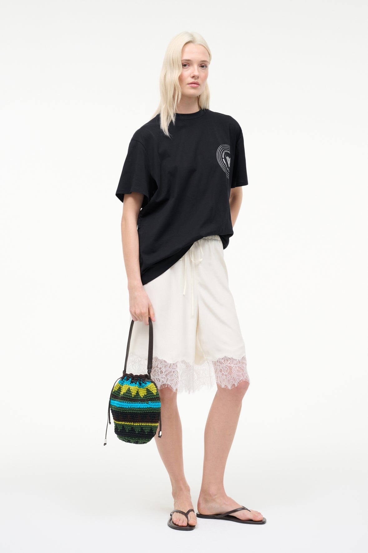 VERANO SILK SHORT | WHITE