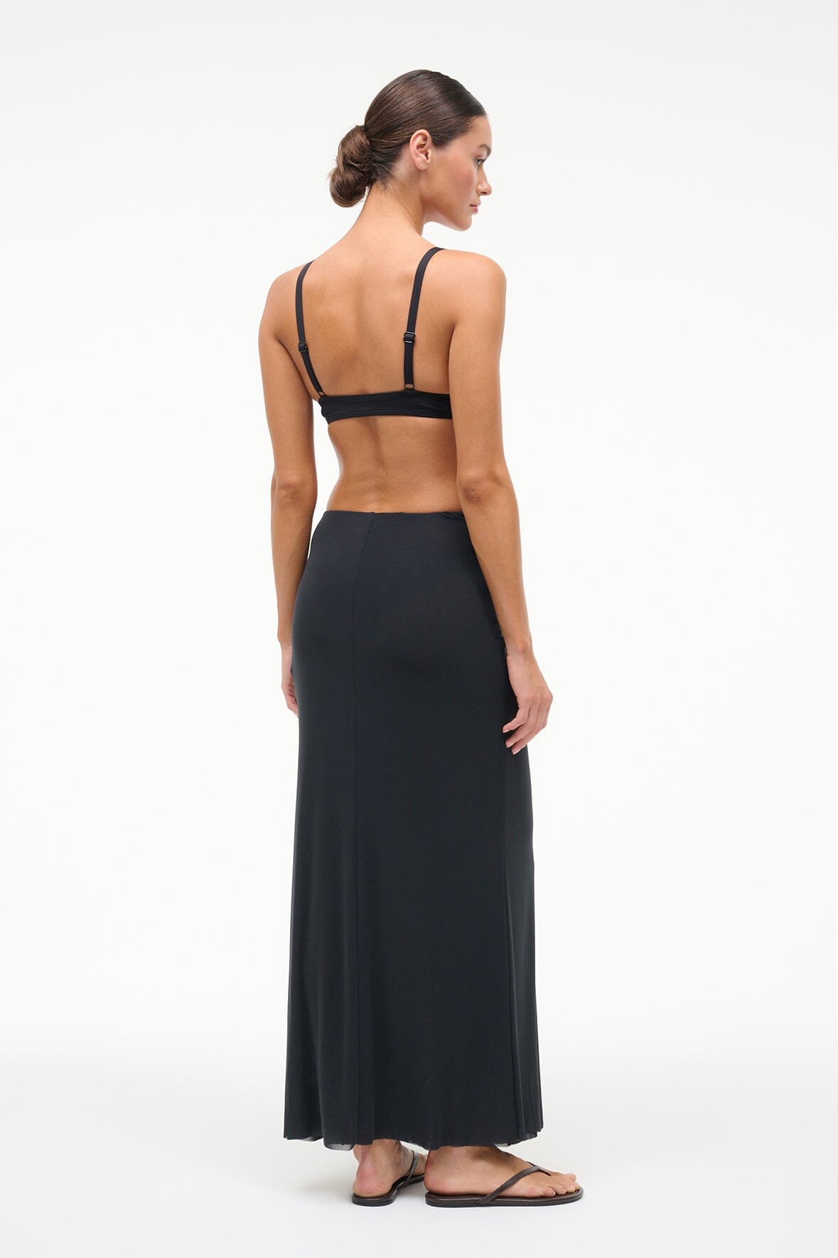 SORAYA MESH SKIRT | BLACK