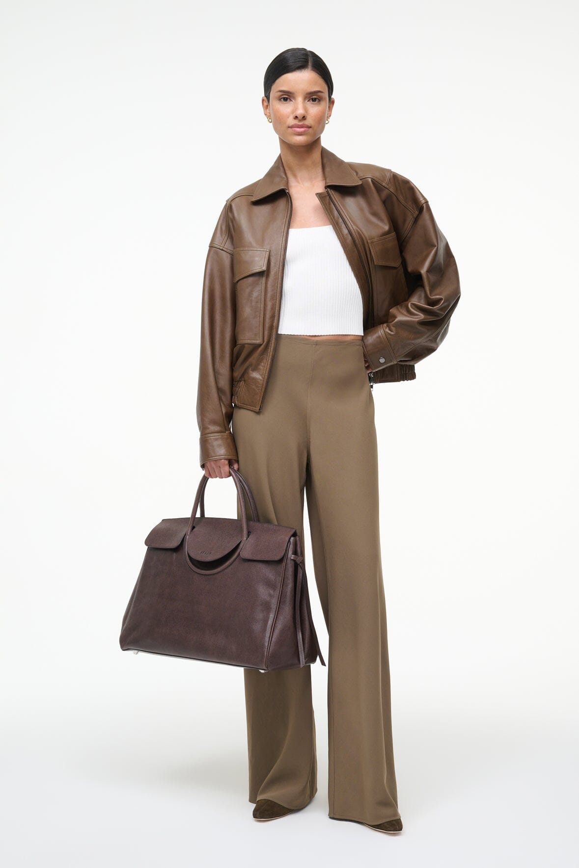 LARGE MAUDE CARRYALL | ESPRESSO