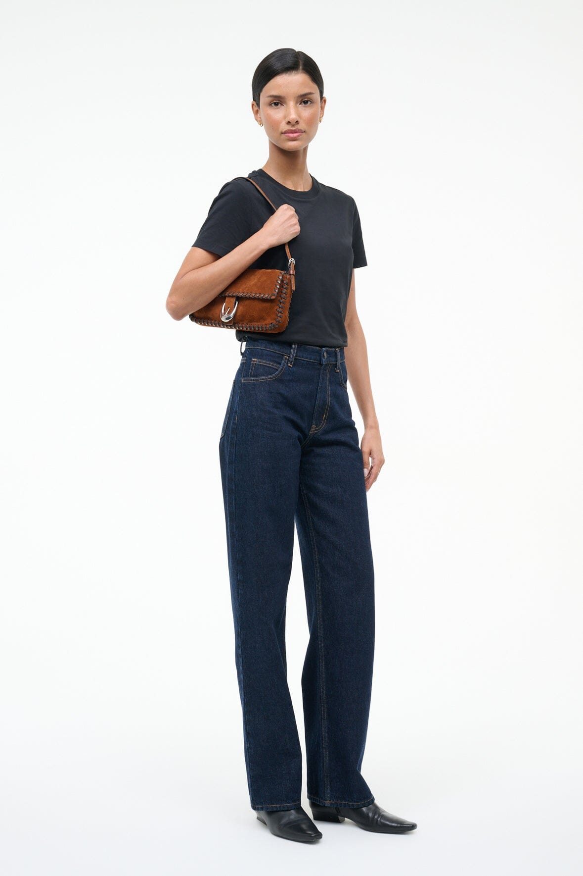 HARLOW BAG | TABAC SUEDE ESPRESSO