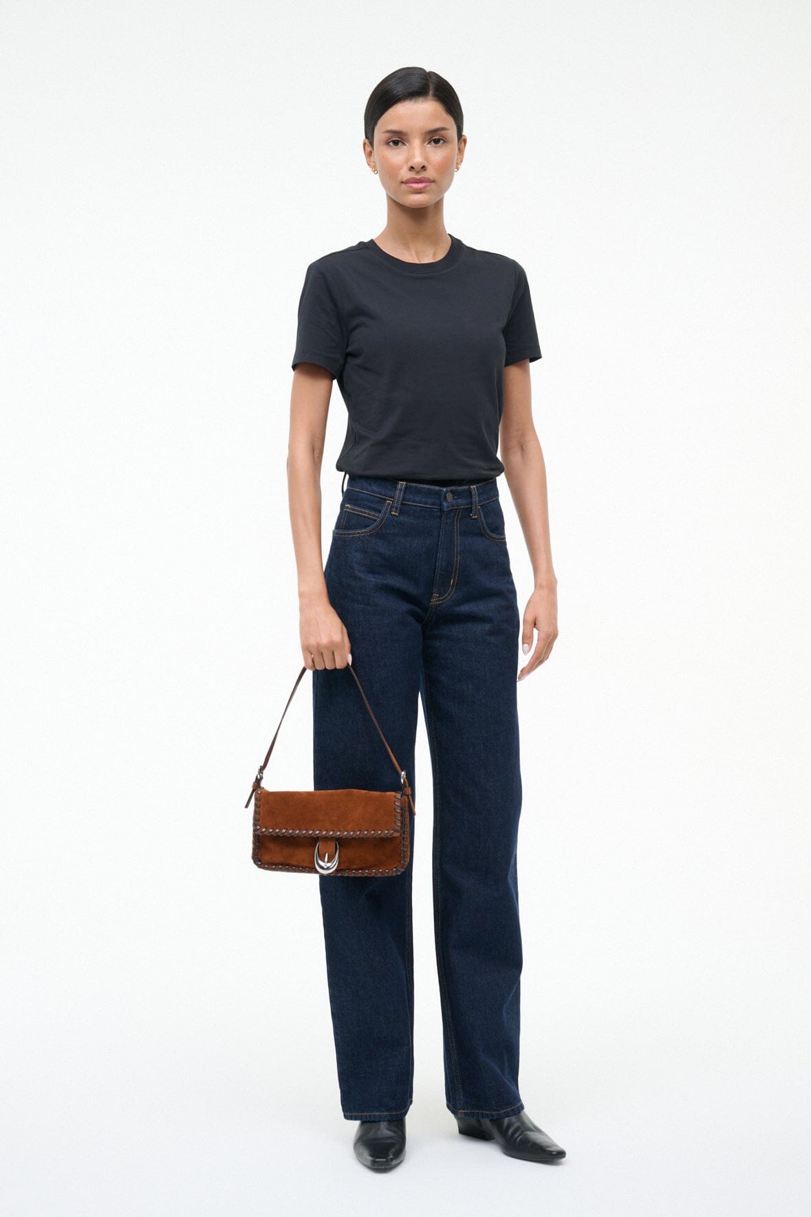HARLOW BAG | TABAC SUEDE ESPRESSO