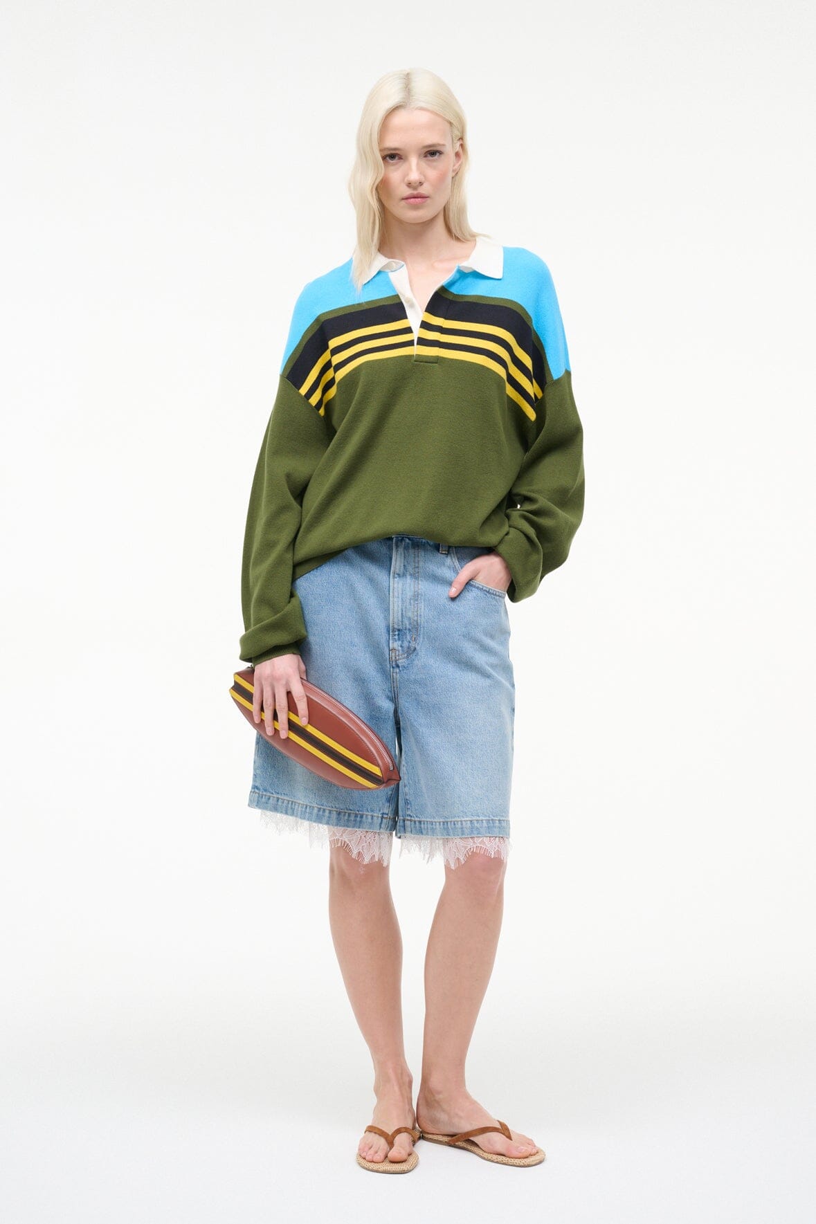 SURFBOARD CLUTCH | TABAC