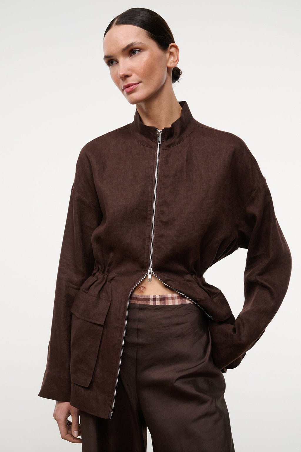 REED LINEN JACKET | ROOT