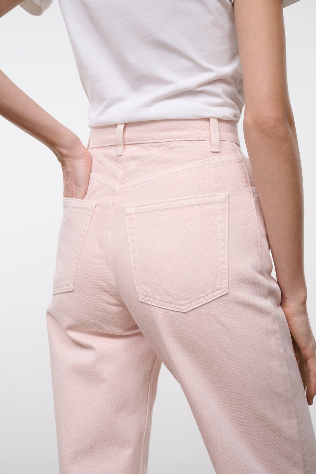 LEO HIGH RISE JEAN | ROSE