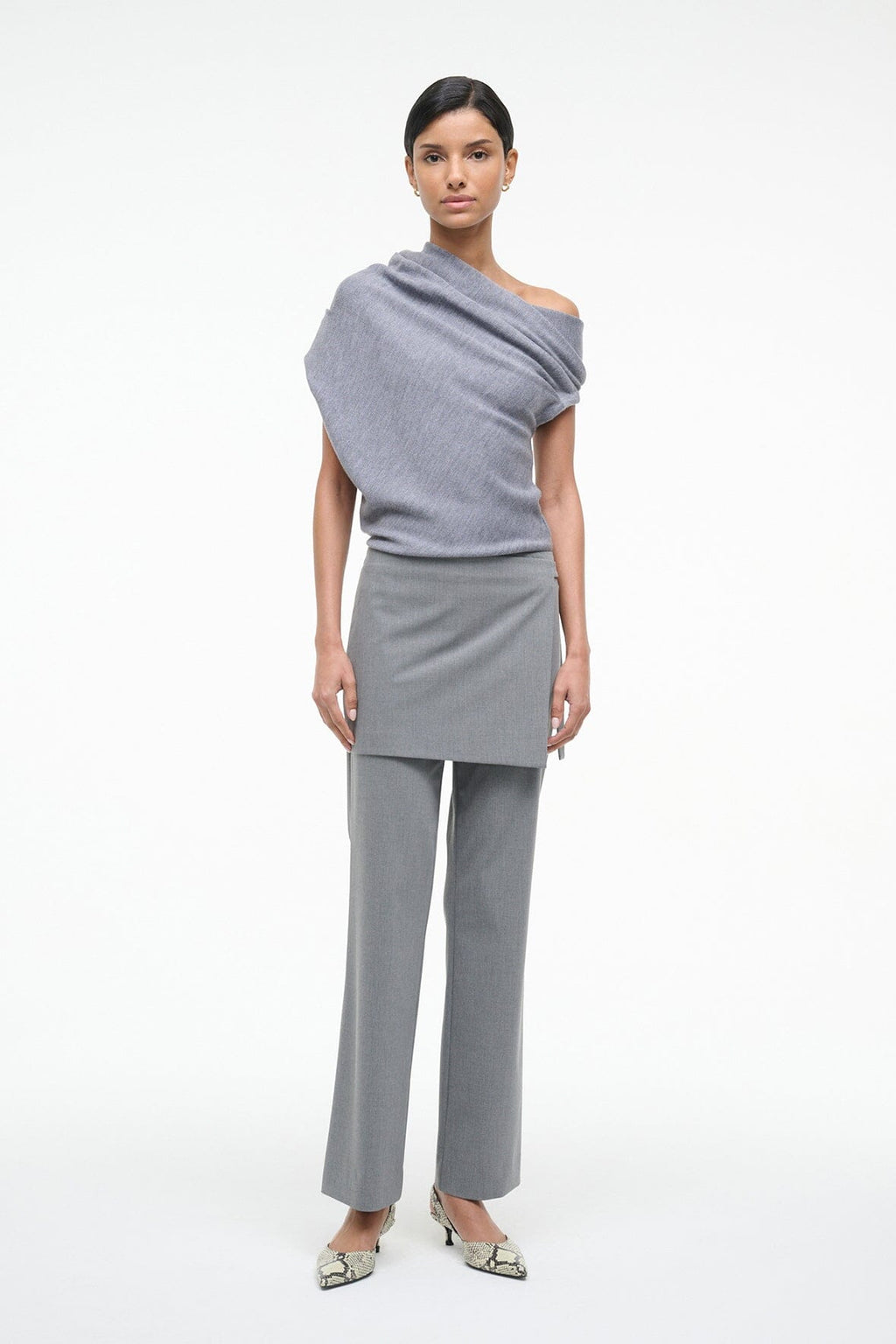 MABEL SWEATER | HEATHER GREY