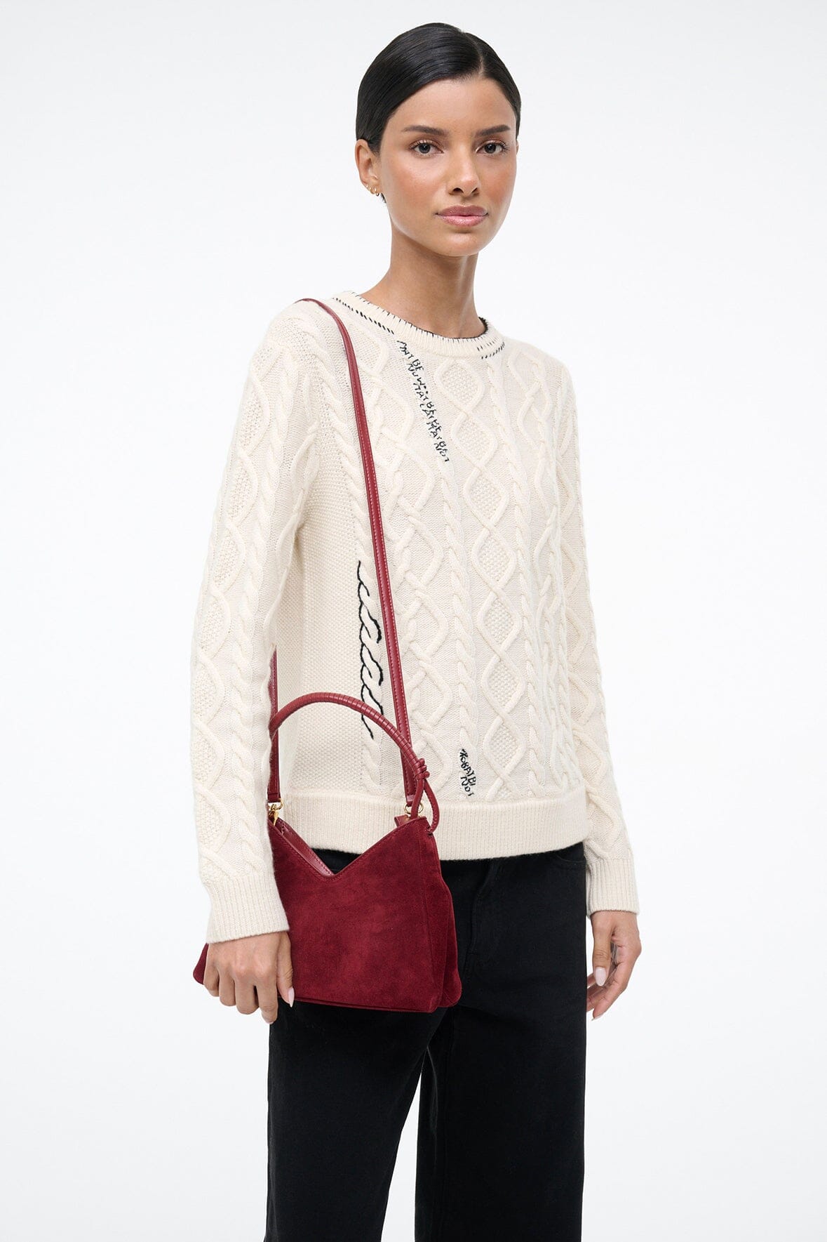 VALERIE SHOULDER BAG | PINOT SUEDE