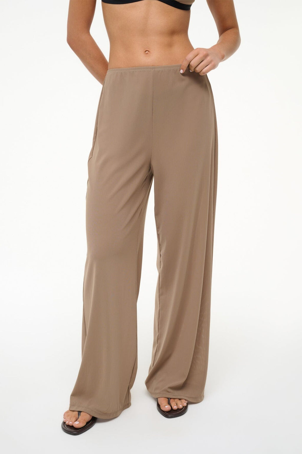 MONICA COVERUP PANT | TAUPE