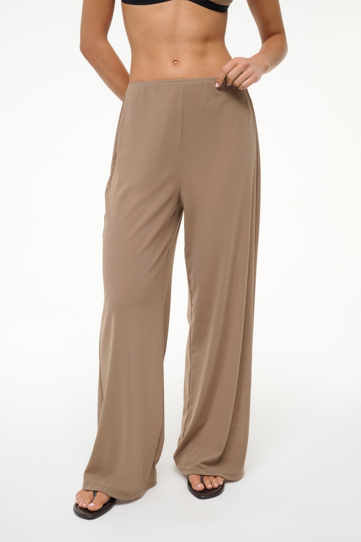 MONICA COVERUP PANT | TAUPE