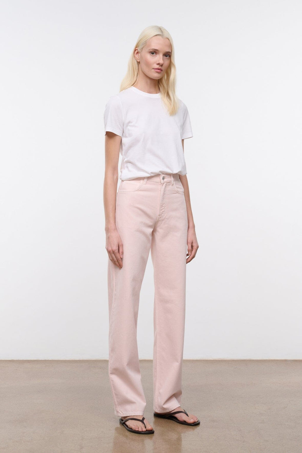 LEO HIGH RISE JEAN | ROSE