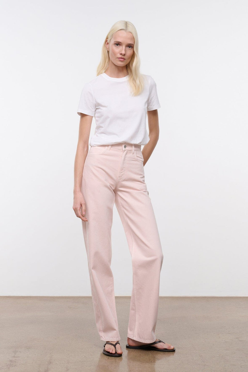 LEO HIGH RISE JEAN | ROSE