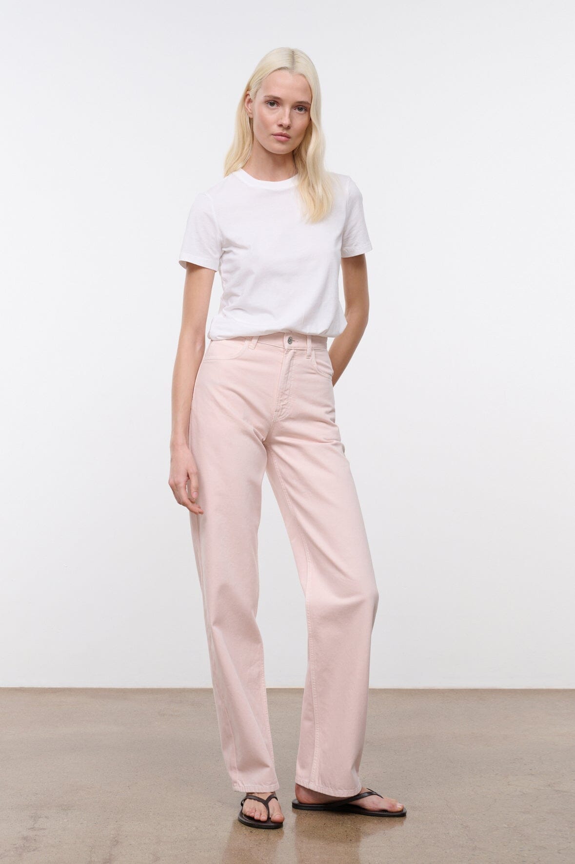 LEO HIGH RISE JEAN | ROSE