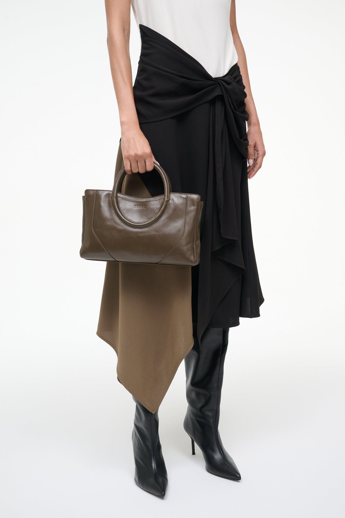 MAUDE MINI SATCHEL | TRUFFLE