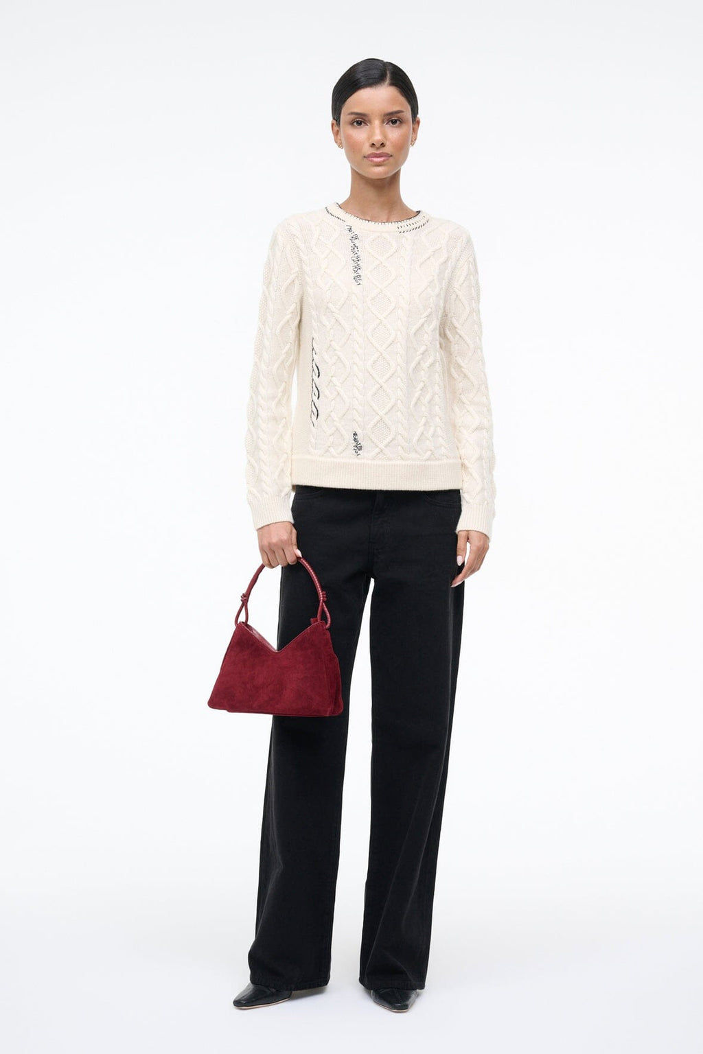 VALERIE SHOULDER BAG | PINOT SUEDE