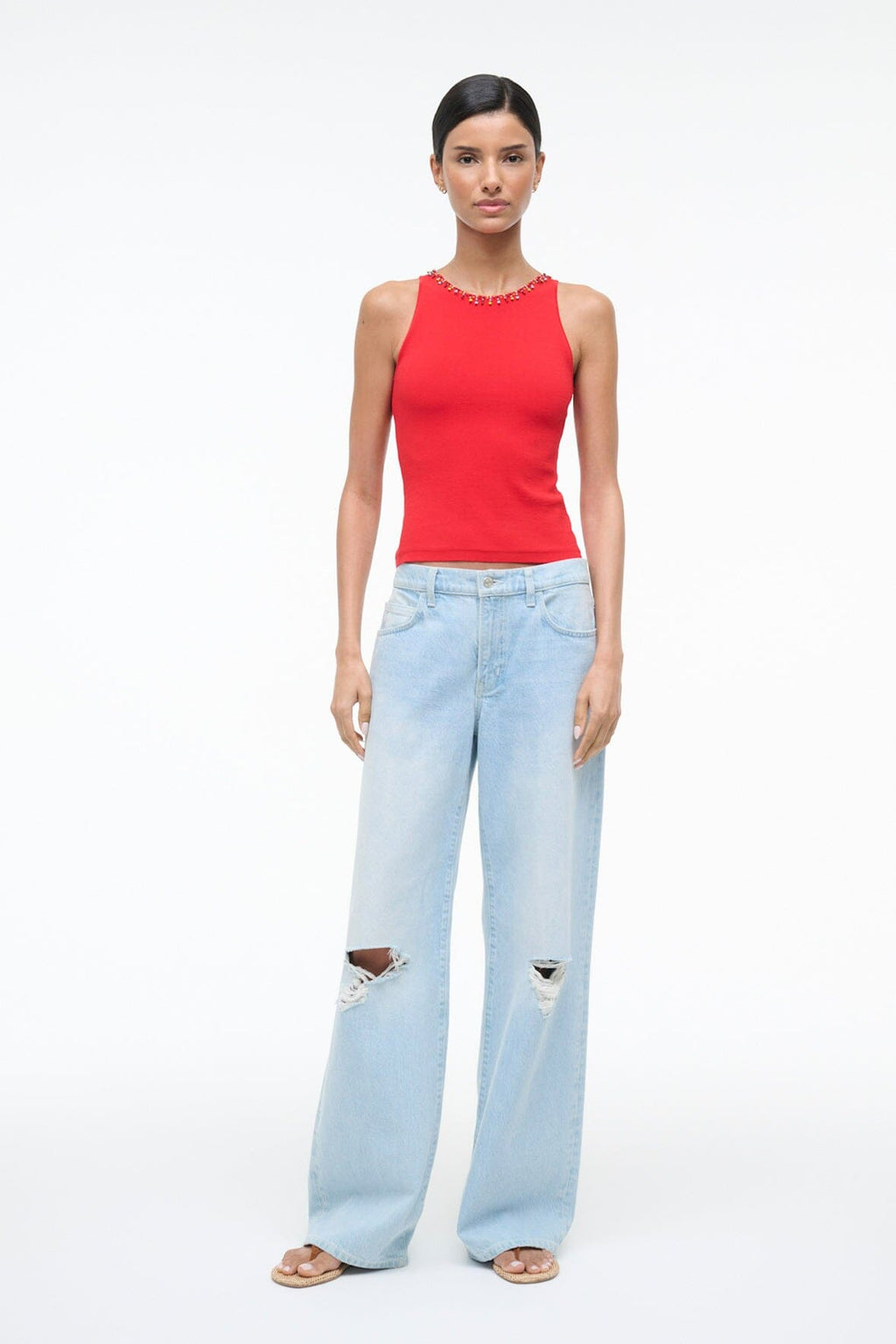 REINA TOP | RED ROSE