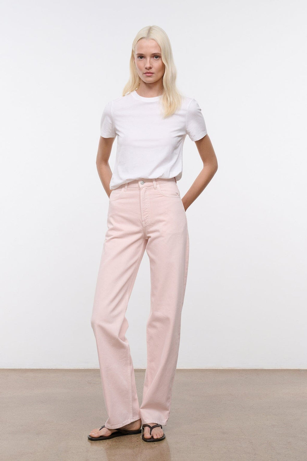 LEO HIGH RISE JEAN | ROSE