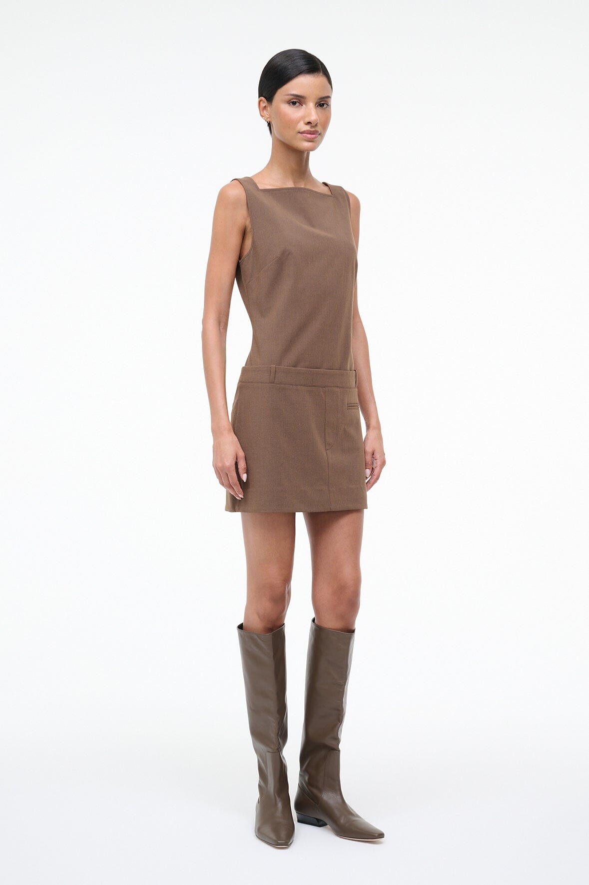 SKYLA DRESS | NUTMEG