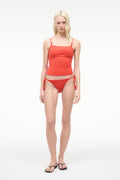 CLEO TANKINI TOP | FLAME